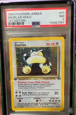 Snorlax 1st Edition!!