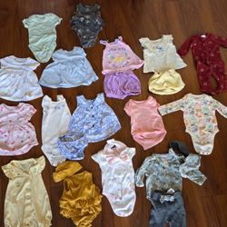 Baby Girl Clothes 0-3 Month