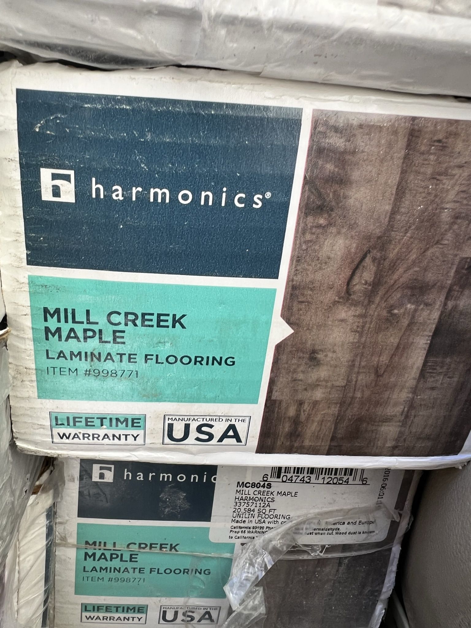 Harmonics Mill Creek Maple Laminate Flooring