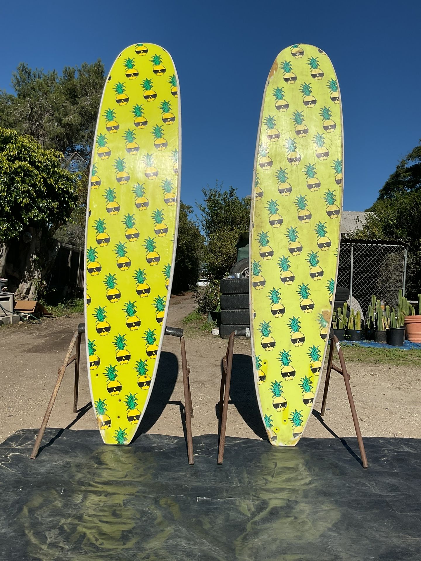 9’0 Ben Gravy Softtop Longboard Surfboard