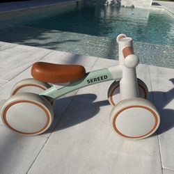 SEREED Baby Balance Bike - 4 Wheels, Aluminum Alloy, Small,