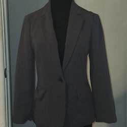 Forever 21 Gray Jacket Blazer, Size M