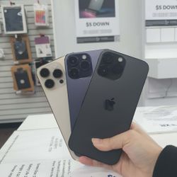 iPhone 14 Pro 6.1" (Unlocked) 128GB  -  90 DAYS WARRANTY INCLUDED UPTO 12 MONTHS