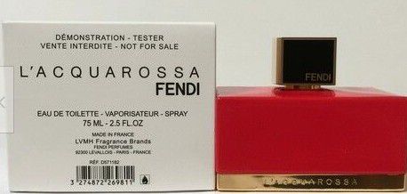 Fendi L'acquarossa Eau de Parfum Spray for Women, 2.5oz