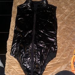 Leather Body Suit