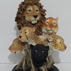 Cats The Big Cats - Home Interiors #12229-04
