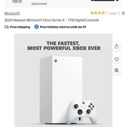 Like New Xbox Series X Digital 