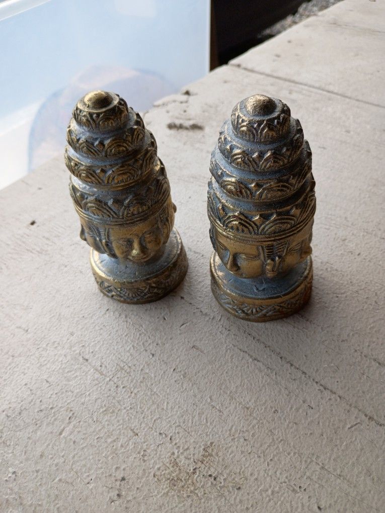 Vintage Brass Mukhalingam statue
