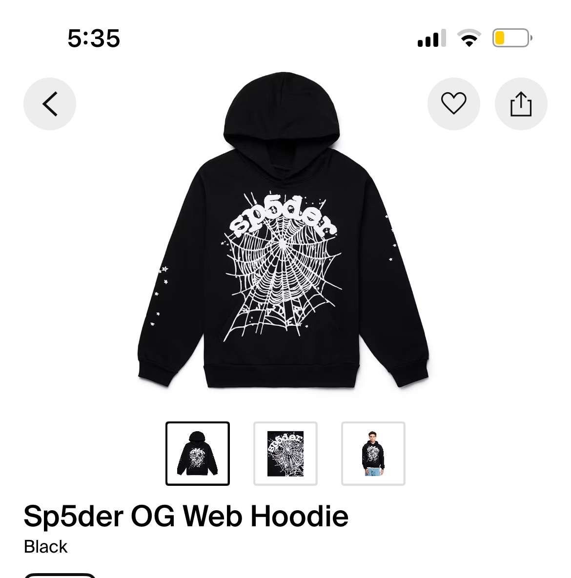 Spider Hoodie 