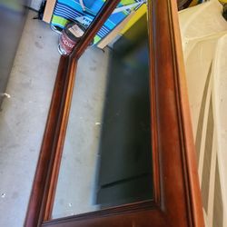 Large MIRROR with BASE Or Can Be Hung