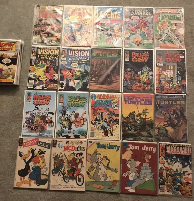 80 Very Old Comics