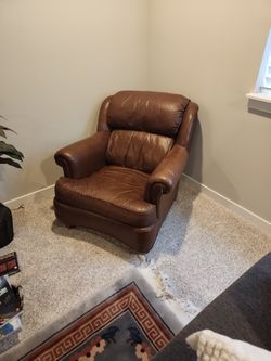 Fake Leather Chair