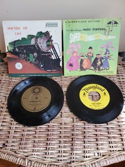 2 vintage record jackets.