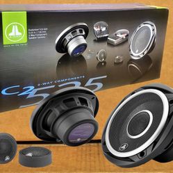🚨 No Credit Needed 🚨 JL Audio C2-525 Car Speakers 5 1/4" Component Speaker System 225 Watts C2 Series 🚨 Payment Options Available 🚨 