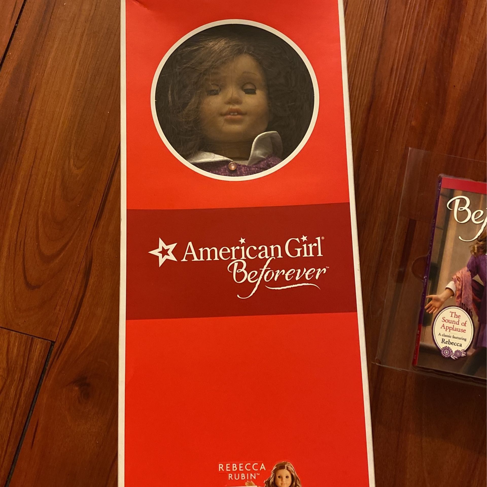 Rebecca american girl doll with book 