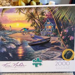 Kim Norlien Puzzle "Sunset Beach" Brand New