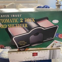 Sharper image Card Shuffler 