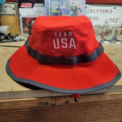 Nike Team USA Sideline Apex Boonie Hat Red Dri-FIT 