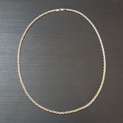 Sterling Silver 30" Rope Chain Necklace
