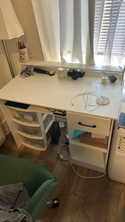 Brand new assembled desk from Amazon