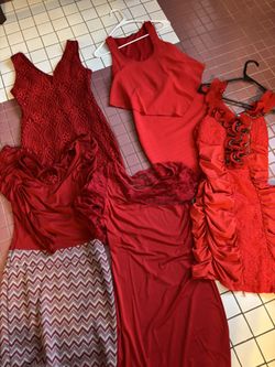 Red Dresses 