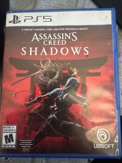 Assassins Creed ps5 disc