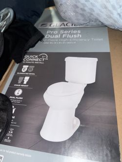 Glacier Bathroom Toilet 