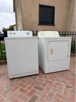 Admiral Washer and Dryer Set