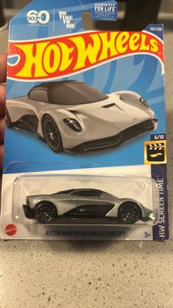 Hot Wheels Aston Martin Valhalla Concept 007