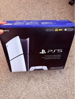 Brand new in factory sealed box PlayStation®5 Digital Edition – 825GB