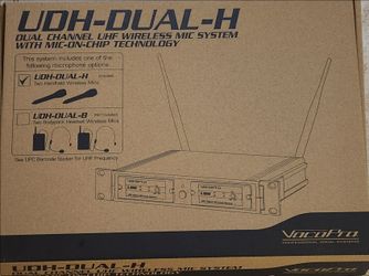VocoPro UDH-DUAL-H Wireless Mic System