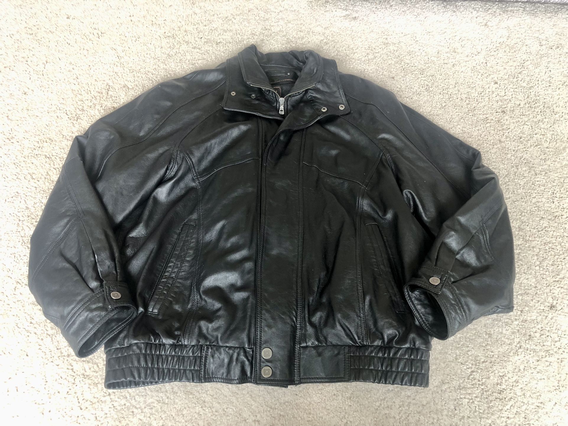 Men’s Genuine Leather Jacket