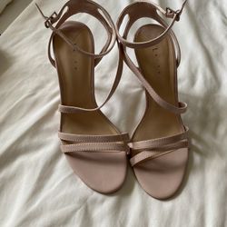 Pink Strappy Heels 