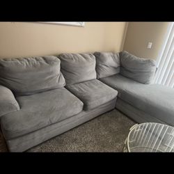 Gray Sectional 