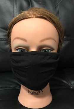 Mouth covers, solid black, fushia , $6 each , 3 for $15