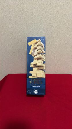 Tower Tumble Wooden Blocks