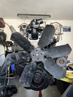 17” 6 Blade Mechanical Fan 