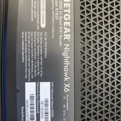 Netgear nighthawk X6 Router