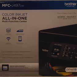 Brother MFC-J497DW Color Ink Jet All-in-one Printer 