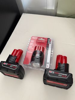 M12 Batteries (3 pcs)