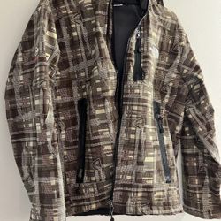 northface summit series camo gore-tex jacket - small/medium