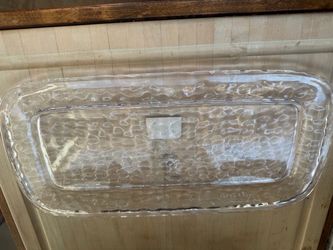 8.5”x17” Plastic tray