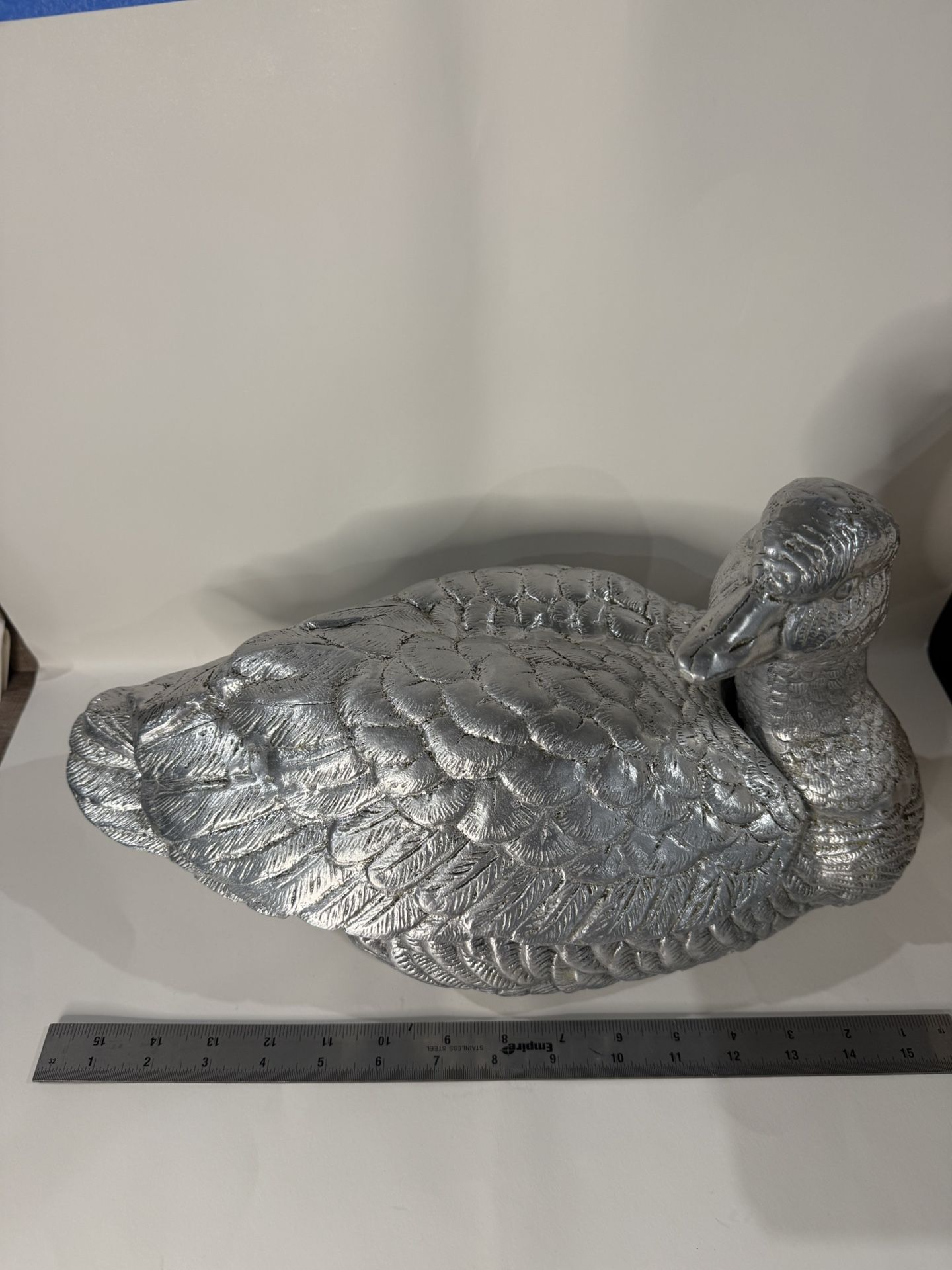 “Vintage Arthur Court Aluminum Duck Serving Set – 1978 – Bowl & Ladle – Marked” 