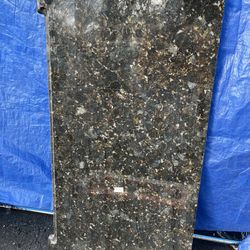 Granite countertop slab. Beautiful. 44” x 23”. For desk top or small bar counter