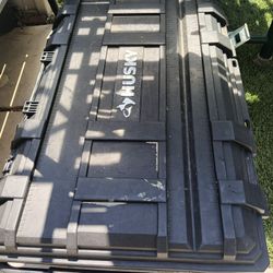 Husky Tool Box With Wheels Nd Handles!! 