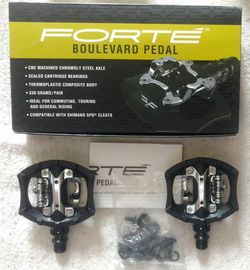 Forte Boulevard Bicycle Pedals (Never used)