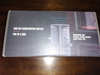 Retractable kitchen power tower