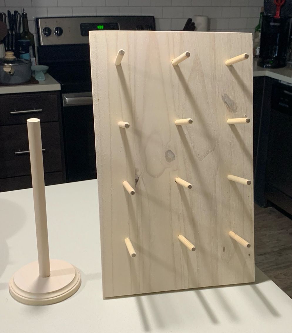 Donut Peg Board and Stand 