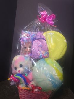 girl Easter basket