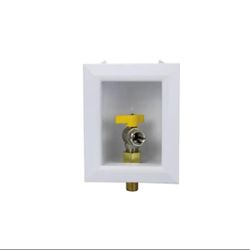 Flex pro flex ox box Quarter turn ball valve  Mip gas outlet box